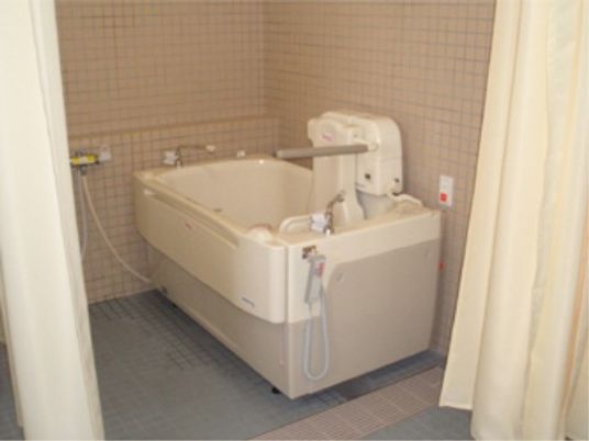 設備整った清潔な浴室