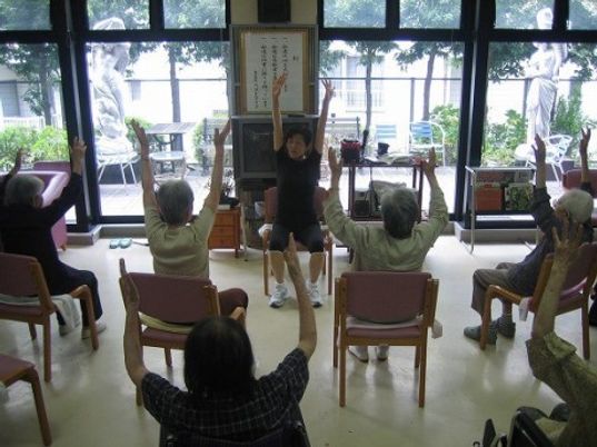 機能訓練の様子