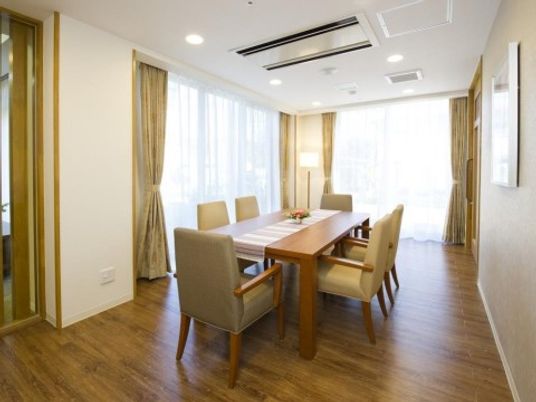 共有スペースの快適な居室