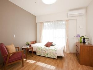 清潔な個室の居室
