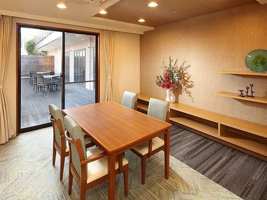 温もりある共有スペース