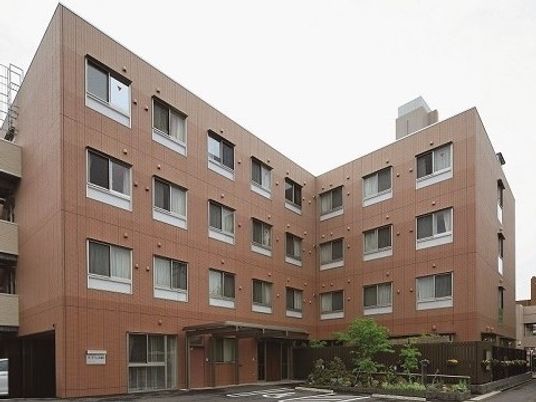 清潔感ある外観の建物