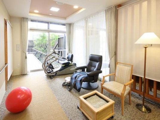 機能訓練用具のある部屋