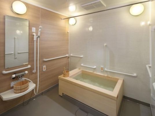 バリアフリー風呂場