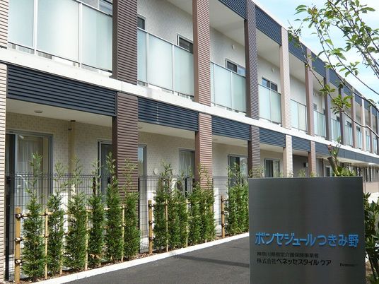 モダンな建物の外観