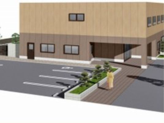 清潔感のある建物エントランス