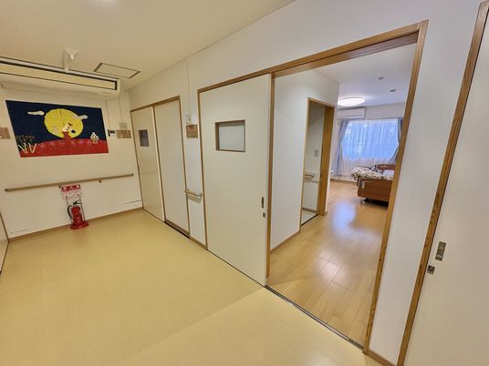 居室と廊下の境界