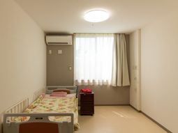 清潔な居室の一角