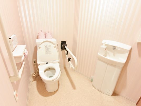 バリアフリー設計トイレ