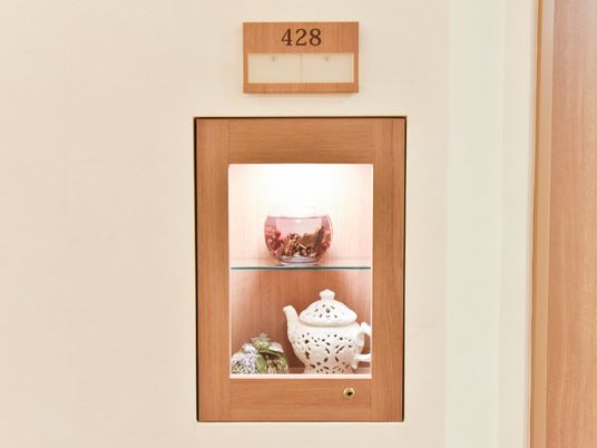 居室のドアと番号