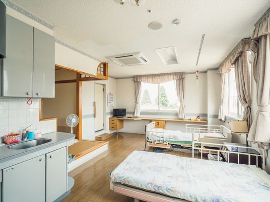 居室の広々としたスペース