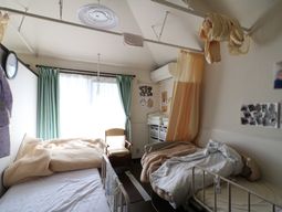 居室の日常風景