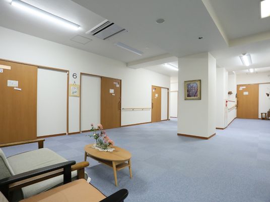 清潔な廊下の風景