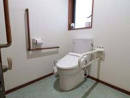 バリアフリーのトイレ