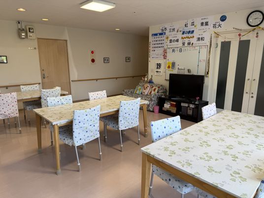 広いコミュニケーションスペース