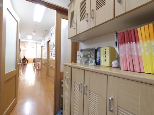 温もりのある廊下