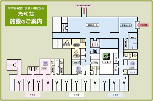 施設の案内図