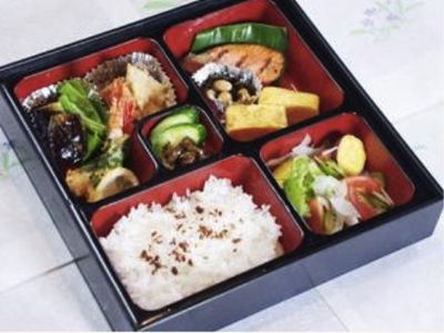 和風の健康的な食事