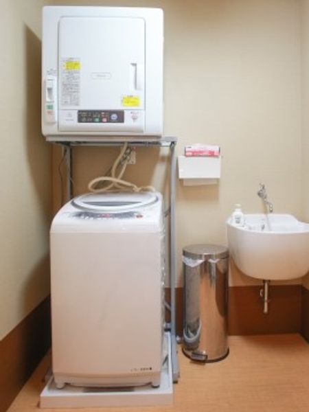 設備充実の洗面コーナー