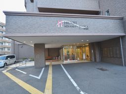 明るいエントランス