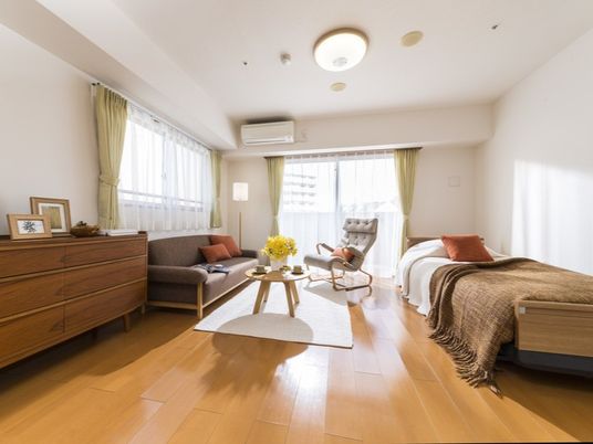 快適な洋室の居室