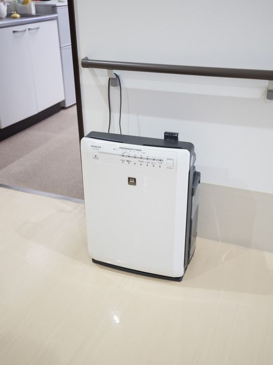 清潔な空間の洗濯機