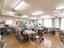 活動中の多目的室