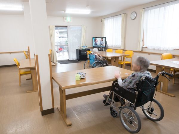 ダイニングでの憩いの時間
