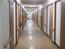清潔な廊下の様子
