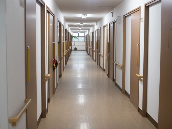 清潔な廊下の様子