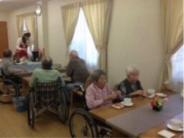 利用者の食事風景