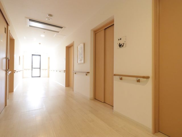 明るい廊下
