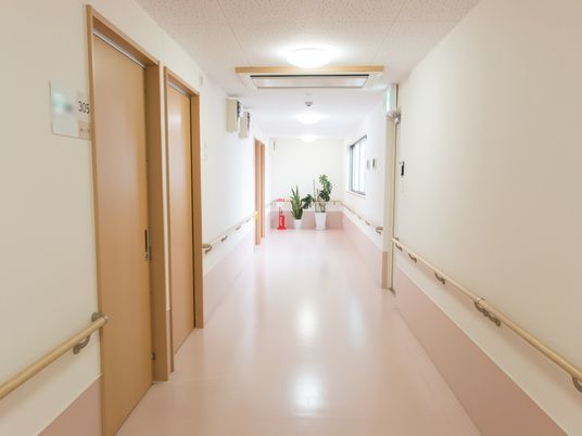 清潔感のある廊下