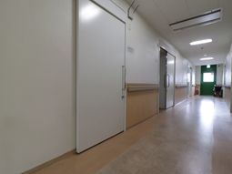 清潔な廊下の様子