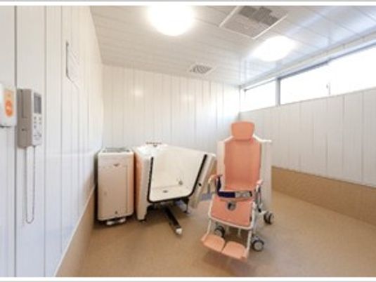 機能訓練室の歩行器具