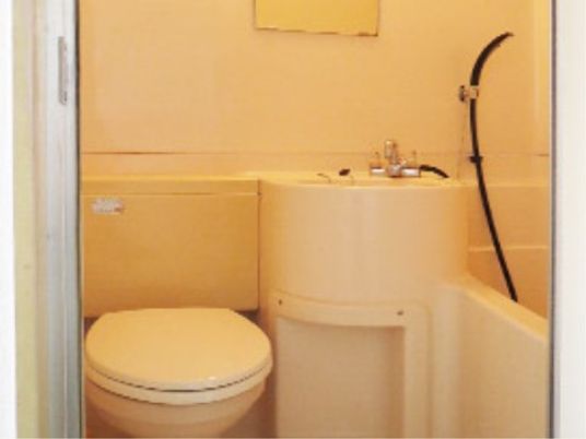 温かみのあるトイレ空間