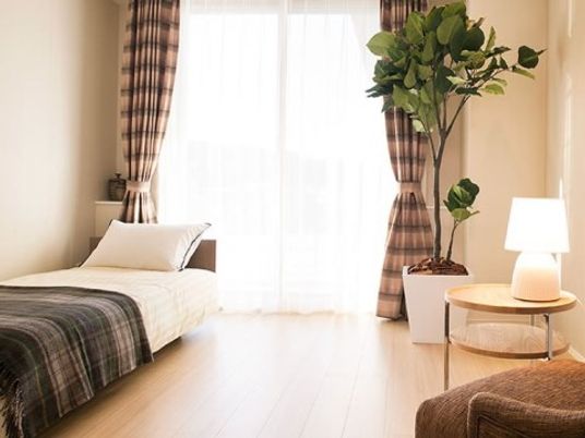 温かみのある居室空間