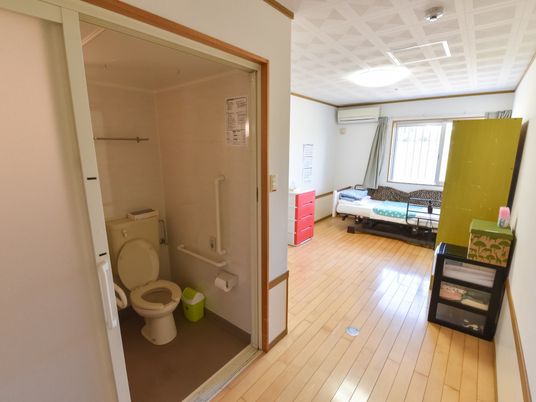 バリアフリー設計の居室