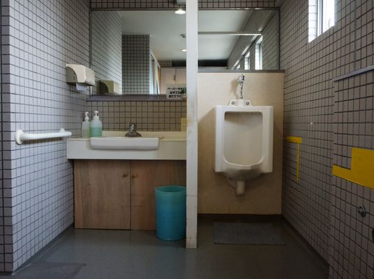 清潔な手洗い場所