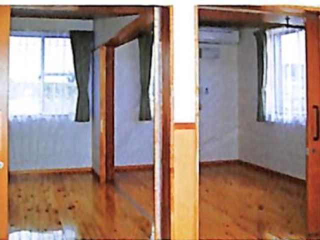 居室の明るい空間 居室2 広々とした清潔な居室です。自分だけの家具を配置して、快適な個人空間を作ることができます。