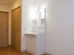 洗面台とクローゼットの間取り