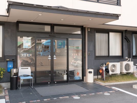 清潔感のあるエントランス