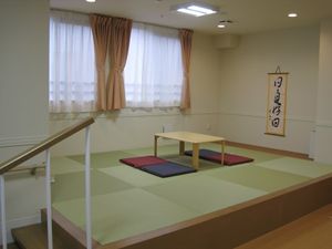 清潔な和室の一角
