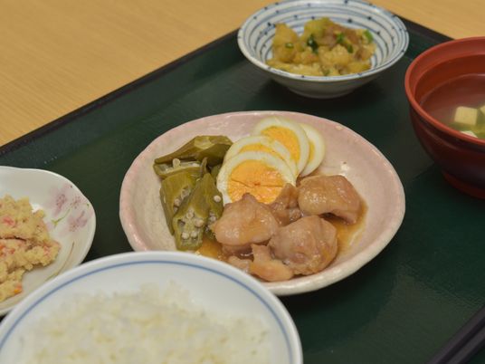 バランスの取れた食事メニュー