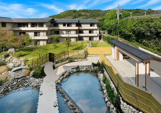 和風庭園の中庭