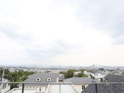 街の景色が見える居室