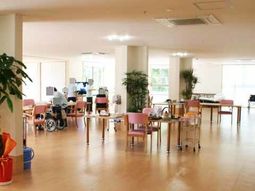 明るい共有スペース