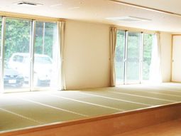明るい和室の空間