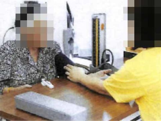 機能訓練の様子