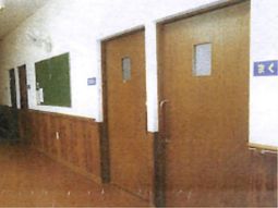 清潔感のある廊下